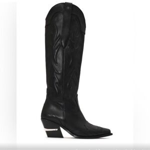 Anine Bing Black Leather Boots